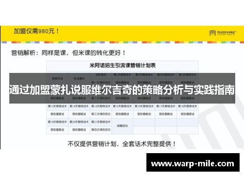 通过加盟蒙扎说服维尔吉奇的策略分析与实践指南 通过加盟蒙扎说服维尔吉奇的策略分析与实践指南