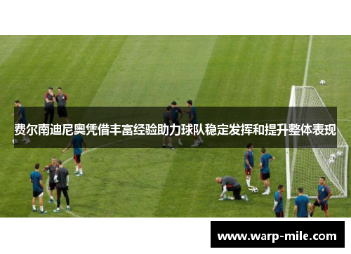 费尔南迪尼奥凭借丰富经验助力球队稳定发挥和提升整体表现